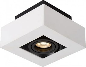 Italux modern spot lámpa casemiro fehér fekete itxit8001s1-wh/bk
