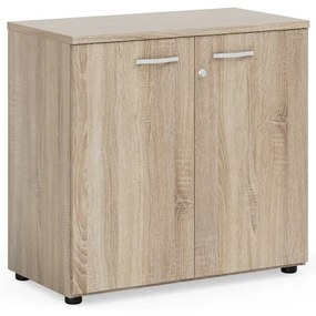Praktik alacsony szekrény 80 x 40 x 76,5 cm, sonoma tölgy
