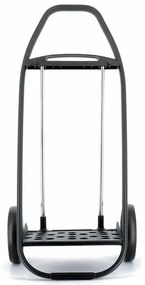 Rolser Com Tweed 8 Black Tube kerekesbevásárlótáska, szürke