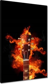 Vászonkép 80x120 Lángoló griff