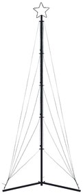színes LED karácsonyfa 525 LED 302 cm