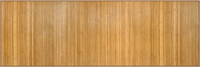 vidaXL négyszögletű természetes bambusz szőnyeg 100 x 300 cm