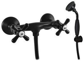 RAV Slezák MK180.5 - MORAVA csaptelepes zuhanygarnitúra matt fekete