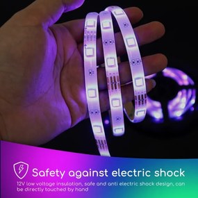 Aigostar - LED RGB Dimmelhető szalag 3m LED/24W/12/230V IP65 + távirányító