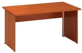 Alfa Office  Alfa 100 irodai asztal, 140 x 80 x 73,5 cm, egyenes kivitel, cseresznye mintázat%