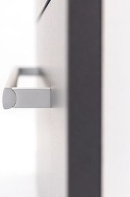 Vario Clam 100 alsó szekrény mosdóval fehér-antracit