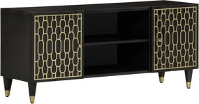 vidaXL tömör mangófa TV-szekrény 105 x 33 x 46 cm