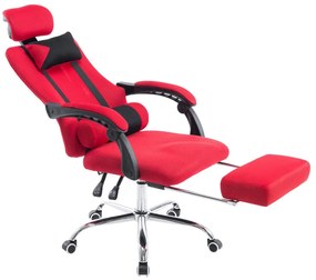 Fellow szövet irodai forgószék, dönthető háttámlával, lábtartóval, állítható fejtámlával