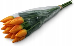 Tulipán Szár Művirág Narancs Tulipán 51 cm KS-90-02 12 db