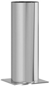 Kémény fej kiterjesztés Ezüst 29 x 29 x 50 cm Rozsdamentes acél