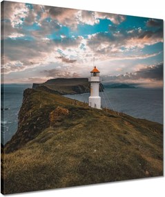 Vászonkép 50x50 Lámpás Mykines-en