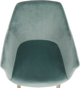 Szék, szövet mentol/bükk, ODOVEL