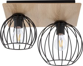 Sigma lighting modern skandináv mennyezeti lámpa cyber fekete tölgy sig32358
