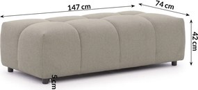 Szürkésbarna lábtartó Albane – Ropez