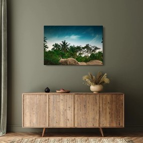 Kép - pálmafák (90x60 cm)
