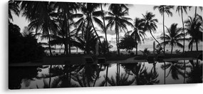 Egy trópusi sziget képe (120x50 cm)