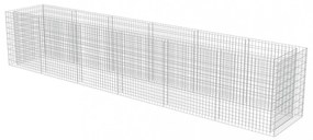 horganyzott acél gabion magaságyás 540 x 90 x 100 cm