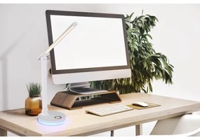 Globo 58445W - GERALDO LED RGBW asztali lámpa, dimmelhető, 5W+2W