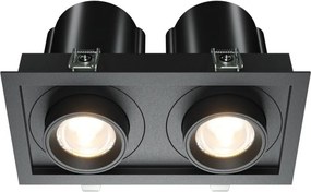 Maytoni Hidden DL095-02-10W3K-B 1x20W/LED 3000K 1400lm IP20