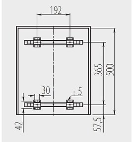 Hulladékgyűjtő GTV Practi Eco 450, szelektív, frontkihúzású, lágy záródás, 2x15 L edénnyel, fedéllel