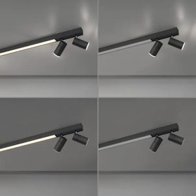 Paul Neuhaus 6121-13 - LED dimmelhető spotlámpa 4xLED/4W/230V + LED/9W+DO