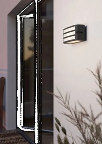 EGLO 900811 CAMARDA Modern Kültéri Fali Lámpa Antracit, Fehér E27 IP54