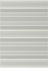 Teraszszőnyeg Zsinóros Sensa Szürke Otthoni Terasz 120x170 cm