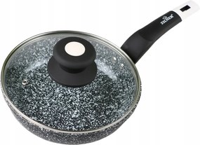 Gránit Serpenyő fedővel 22 cm Indukciós 7122