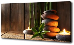 Vászonkép nyomtatás Stones zen bambusz oc-71618515