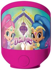 Shimmer és Shine Dazzling éjjeli lámpa, éjszakai fény