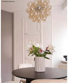 ByRydens 4200440-5503 - Csillár zsinóron GROSS 8xG9/4W/230V füstös/barna