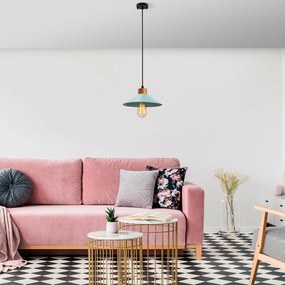 Függőlámpa fém búrával ø 24 cm Gece – Opviq lights