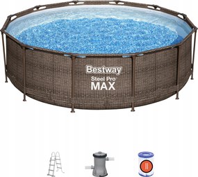 Kerti medence Vázas366 x 100 cm Ingyenes 3.6m