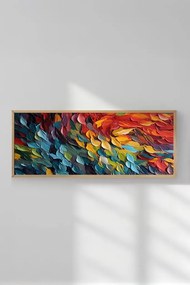 Artsmdfyty28-50120 keretezett MDF falikép, 50 x 120 cm