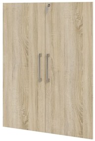 Natúr színű bútorelem - ajtó tölgyfa dekorral 84x105 cm Prima – Tvilum