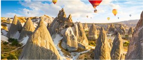 Kép - Hőlégballonok (120x50 cm)