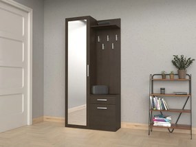 Daniella Tükrös Előszobafal szett wenge