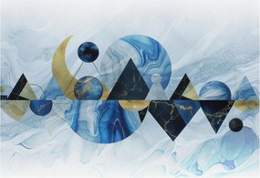 Tapéta Flizelin Falfestmény Prémium Kozmikus elegancia 152x104 Ragasztó