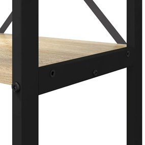 Könyvszekrény sonoma tölgy 60 x 30 x 118 cm Faanyag