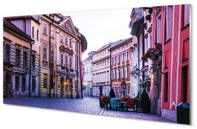 Akrilkép Krakow Old Town 120x60 cm 2 fogas