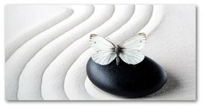 Akrilkép Zen kő és pillangó oah-62915953