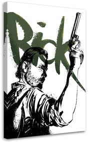 Gario Vászonkép The Walking dead, Rick Grimes - Nikita Abakumov Méret: 40 x 60 cm