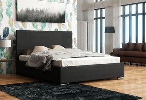 FOX 4 kárpitozott ágy + ágyrács, sofie 20, 140x200 cm