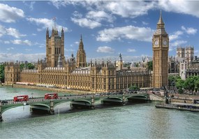 London The House of Parliament 3000 db-os puzzle Clementoni