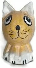 Cica Figura 6cm Kézműves /650/