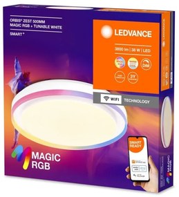 Ledvance - LED RGBW Dimmelhető mennyezeti lámpa SMART+ MAGIC LED/38W/230V Wi-Fi