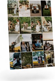 Fotó-vászonkép Az Ön fotója 60x90 Kollázsok Varázsló Minta 16 Fotó