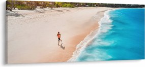 Kép - Strandfutás (120x50 cm)