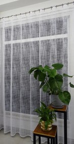 Mg Függöny 35941 Fehér 350x250cm ólommal kész M szalaggal