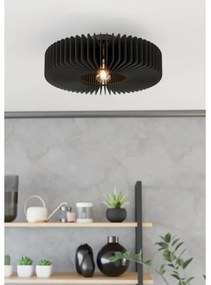 Eglo 900831 - Mennyezeti lámpa PALOMBAIA 1xE27/40W/230V fekete